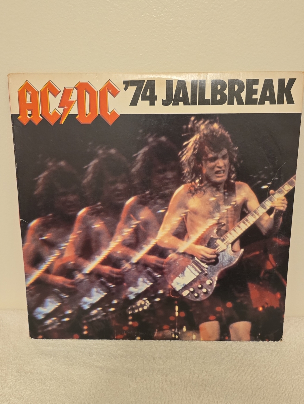 Vintage AC/DC '74 Jailbreak Vinyl Album